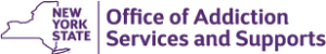 Offices of Addiction Services and Support New York state logo